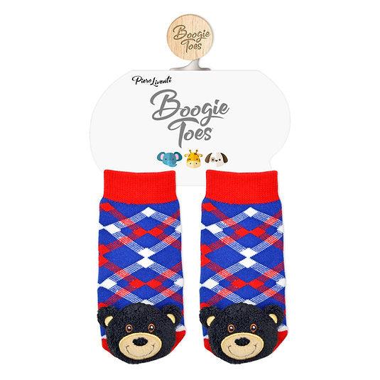 Boogie Toes - Black Bear - 1-2 Years