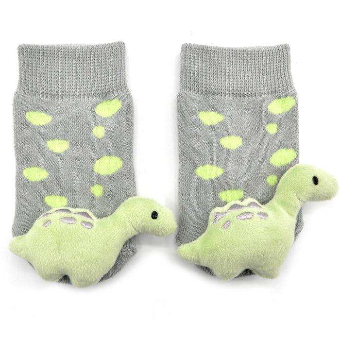 Boogie Toes - Green Dinosaur 1-2 Years