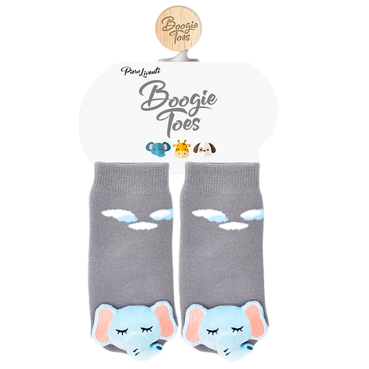 Boogie Toes - Sleepy Elephant - 1-2 Years