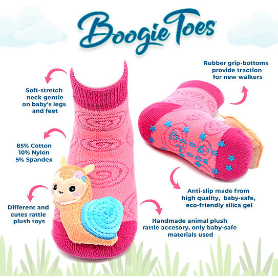 Boogie Toes - Sleepy Elephant - 1-2 Years