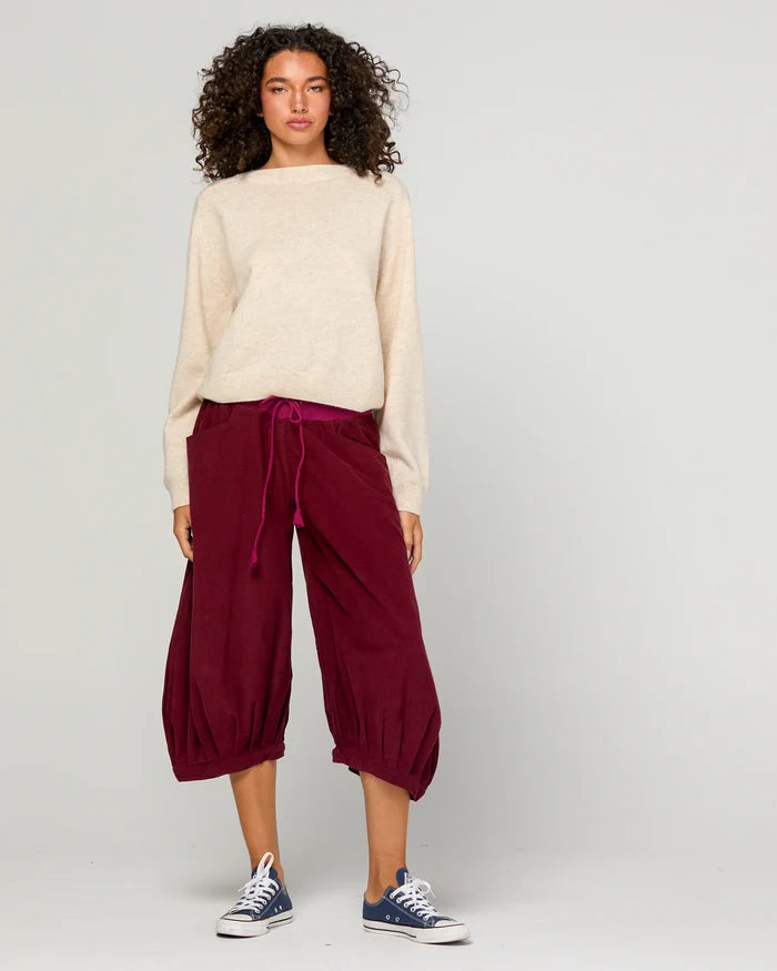 Boom Shankar - Cord Guru Pant - Merlot