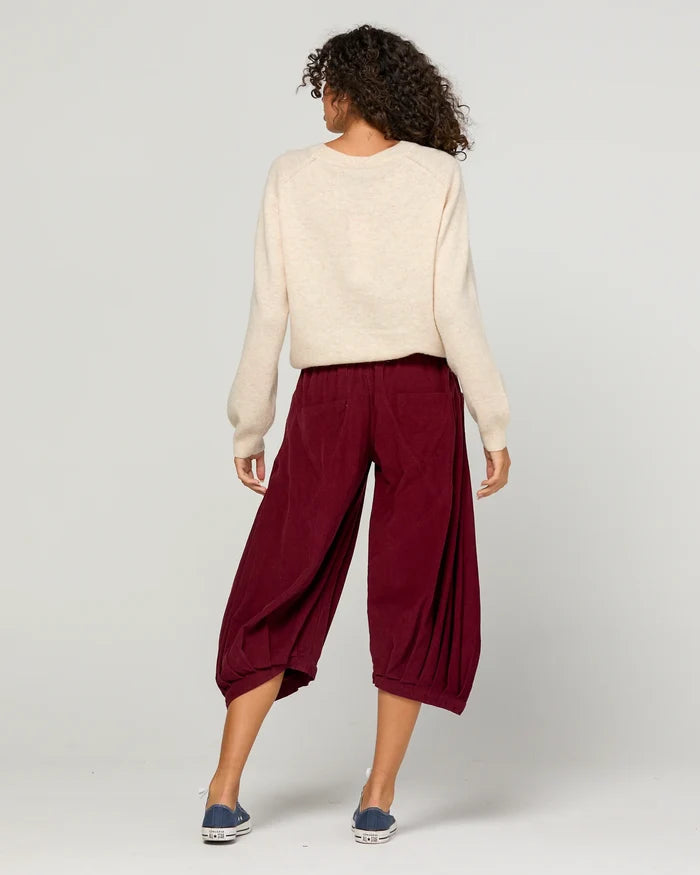 Boom Shankar - Cord Guru Pant - Merlot