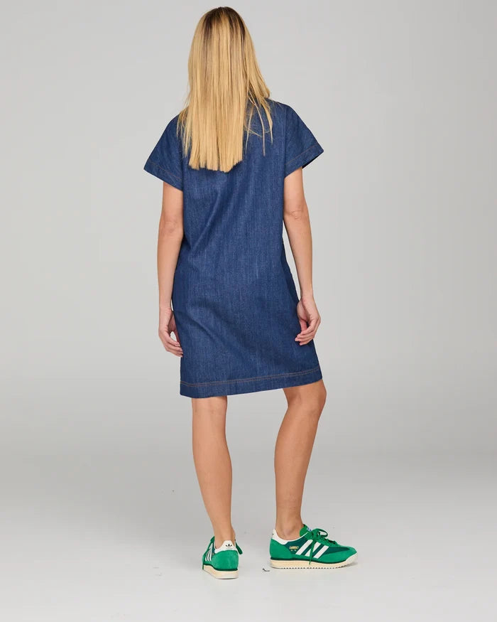 Boom Shankar - Fumiko Dress - Dark Denim - W26DR95