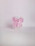 BOW TUMBLER PINK