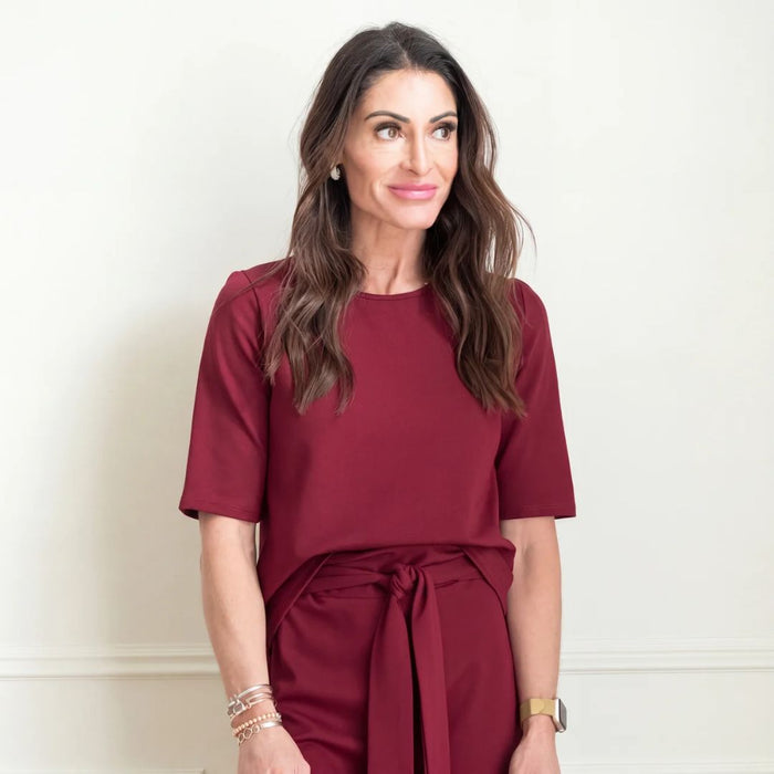 Brigitte Brianna Ava Top - SexyModest Boutique