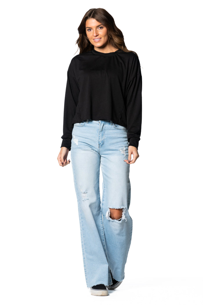 Brigitte Brianna Sundown Sweatshirt - SexyModest Boutique