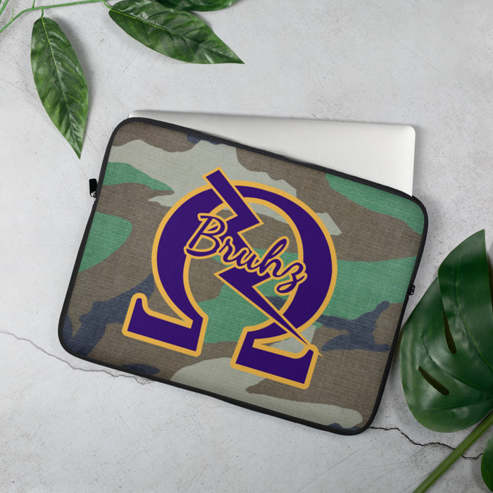 Bruhz Camo Laptop Sleeve - My Greek Boutique