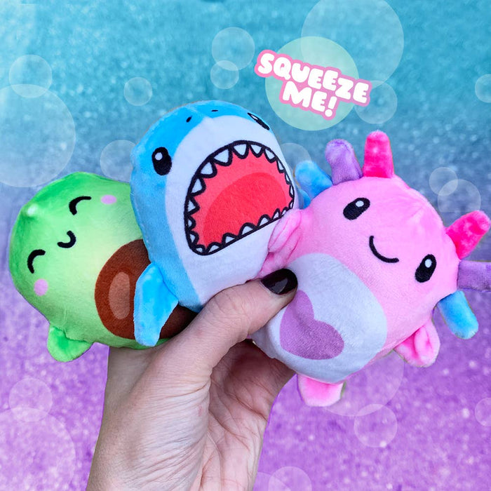 Bubble Stuffed Squishy Friends Original Plush Wrapped Fidget Top Trenz Inc