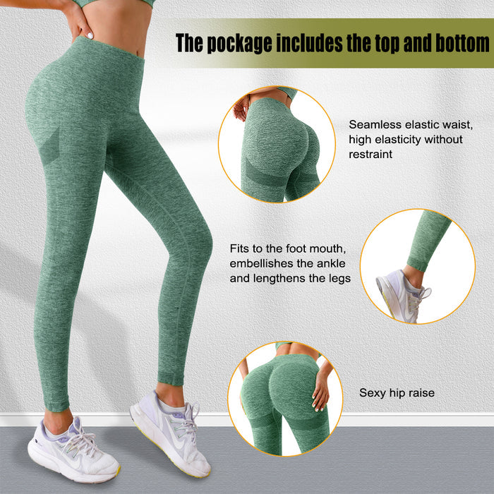 Butt Lift Leggings High Waist Seamless Yoga Pants for Gym Fitness and Sports