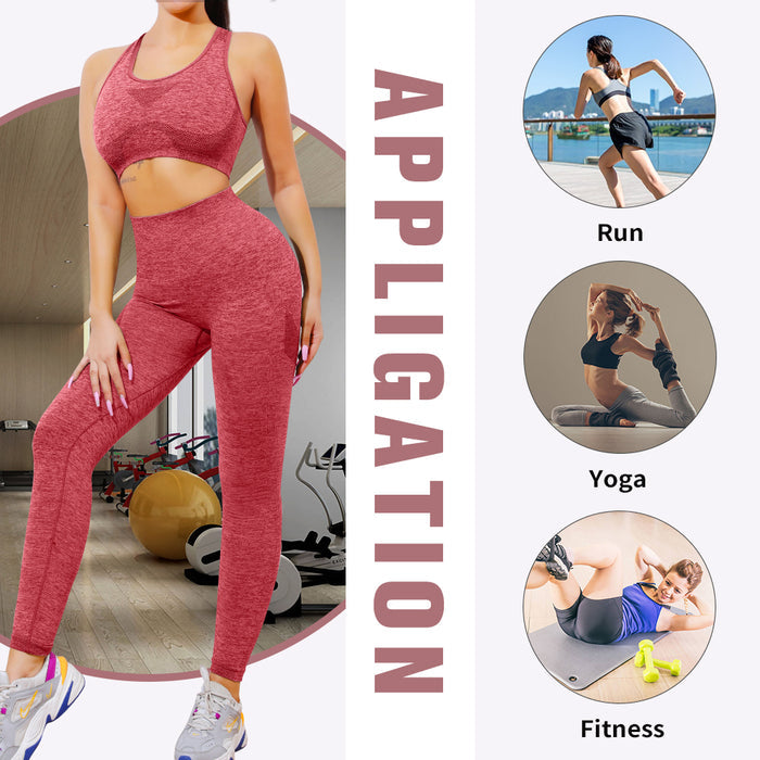 Butt Lift Leggings High Waist Seamless Yoga Pants for Gym Fitness and Sports