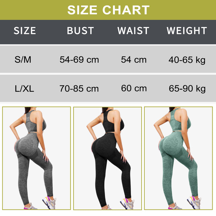 Butt Lift Leggings High Waist Seamless Yoga Pants for Gym Fitness and Sports