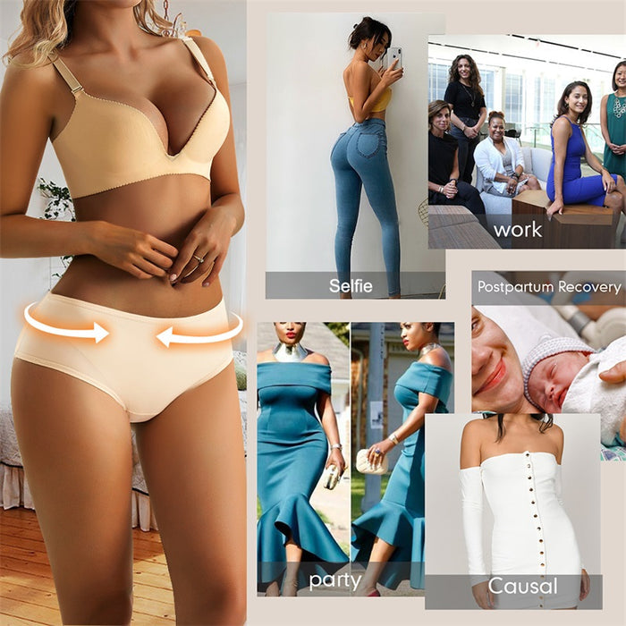 Butt Lift Shapewear Padded Hip Pads Full Body Shaper for Waist Slimming