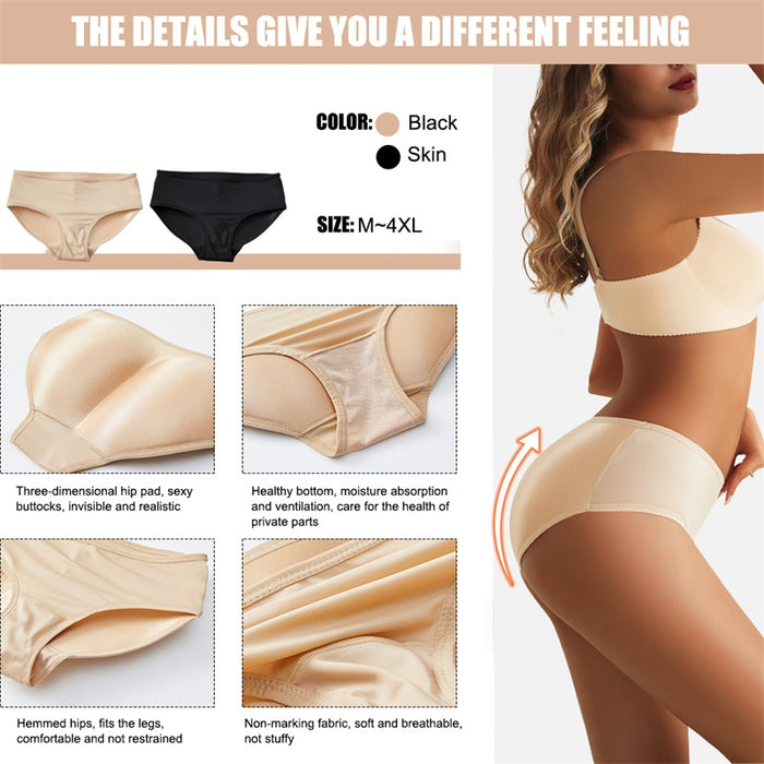Butt Lift Shapewear Padded Hip Pads Full Body Shaper for Waist Slimming