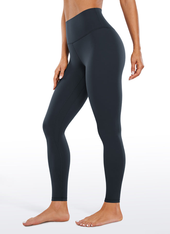 CRZ YOGA Women's Butterluxe Double seamed Yoga Leggings 28" True Navy