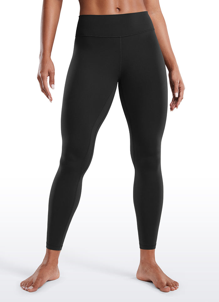 CRZ YOGA Women's Butterluxe Low Rise Workout Leggings 25" Black