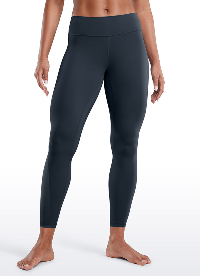 CRZ YOGA Women's Butterluxe Low Rise Workout Leggings 25" True Navy