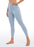 CRZ YOGA Women's Yoga Lounge High Rise Butterluxe Yoga Leggings 25'' Cambric Blue