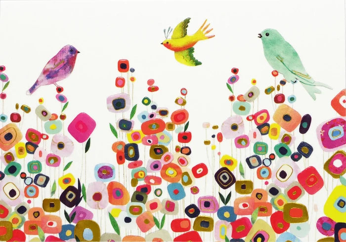 "Candy Garden" Note Cards