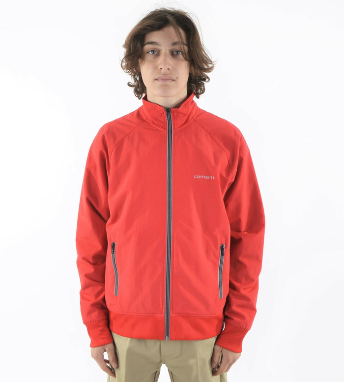 CARHARTT WINDBREAKER FULL ZIP JACKET RED