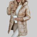 Cecilia | Élégant manteau d'automne avec capuche