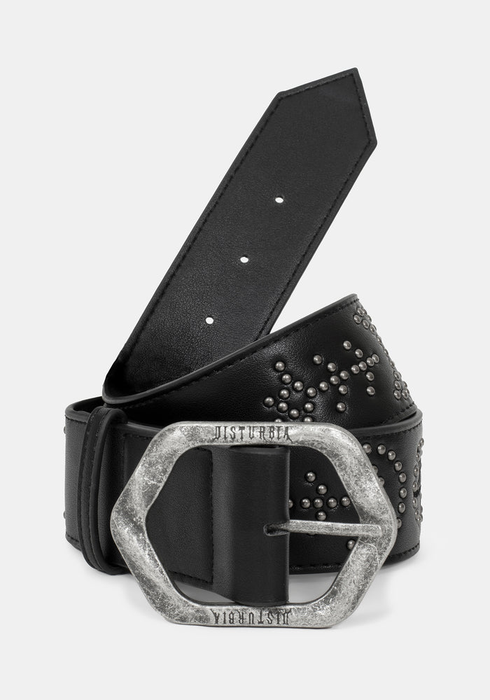 Celba Embroidered Rivet Belt