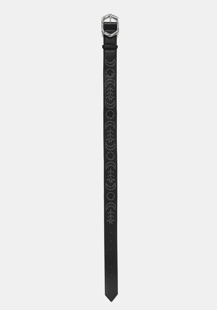 Celba Embroidered Rivet Belt