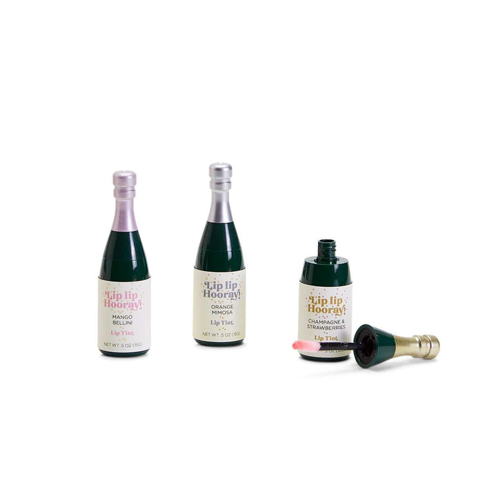 Champagne Bottle Lip Gloss Two's Company lip balm