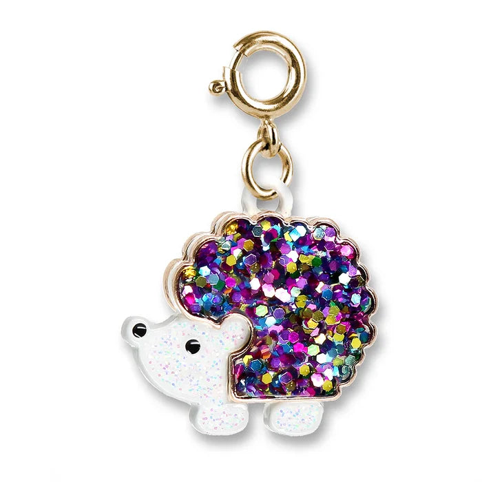 Charm It! - Gold Glitter Hedgehog Charm