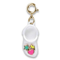 Charm It! - Gold Rubber Clog Charm