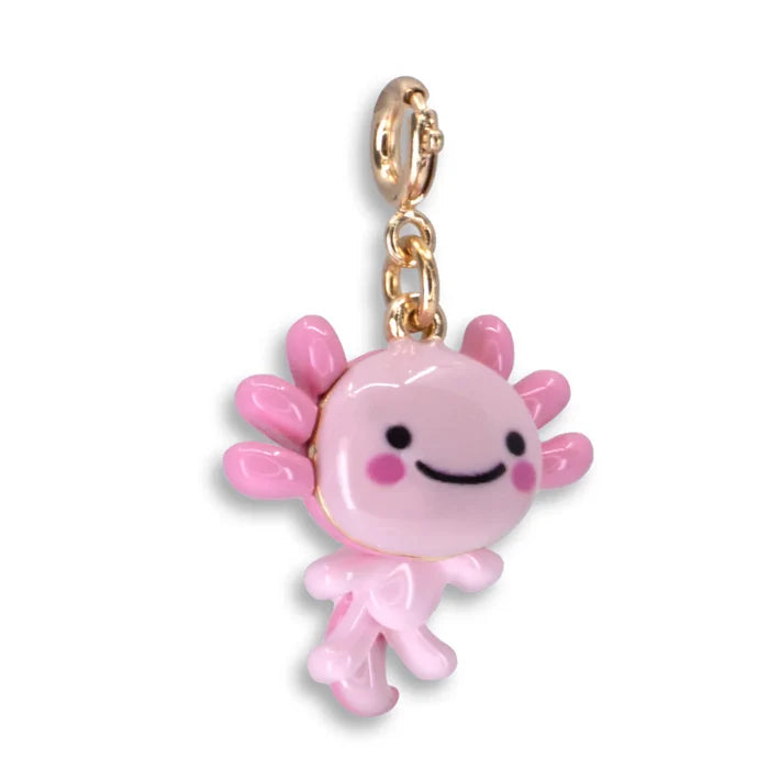 Charm It! - Gold Swivel Axolotl Charm