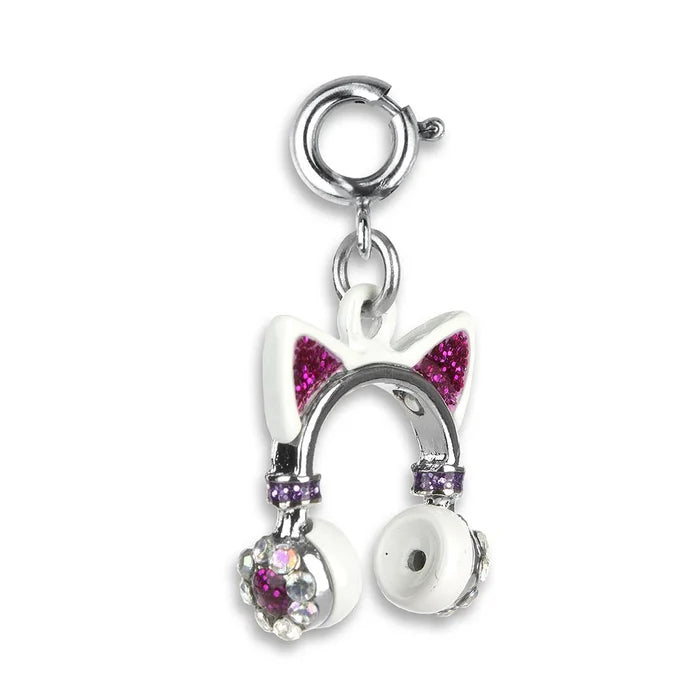 Charm It! - Kitty Ears Headphones Charm