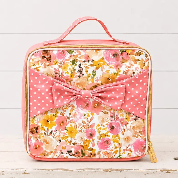 Cheeky Plum Bree Lunchbox - Pink Posy Parade