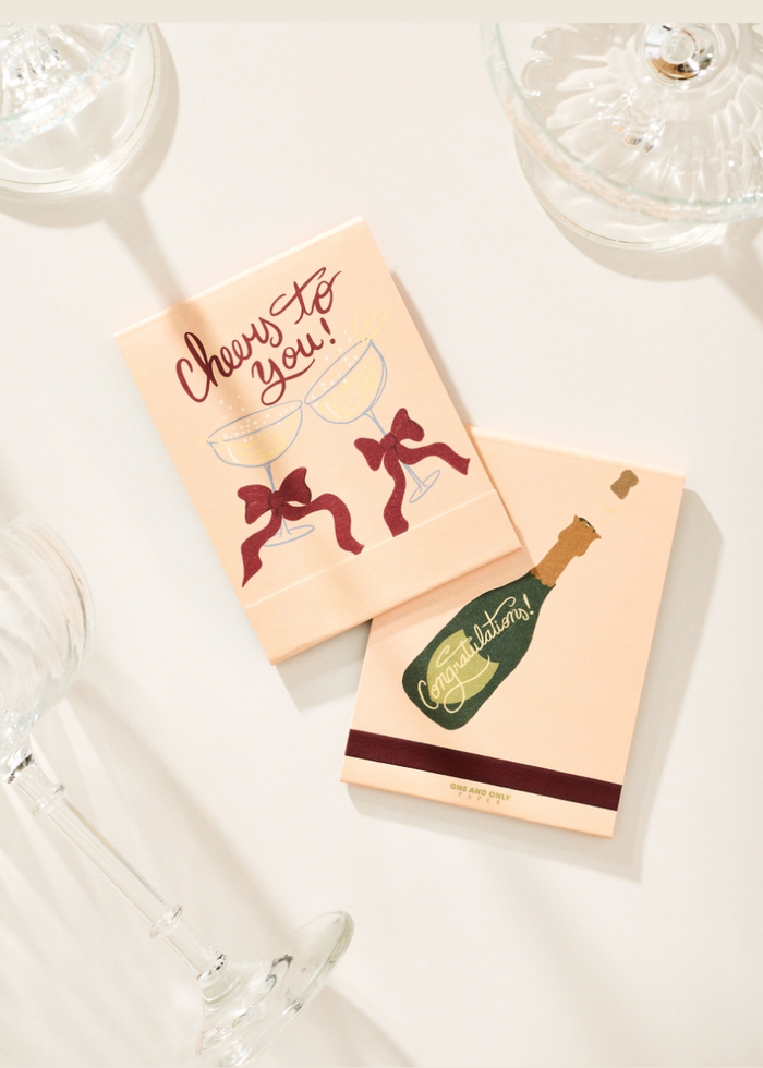 Cheers To You Matchbook