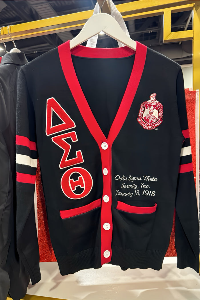 ΔΣΘ Chenille Cardigan
