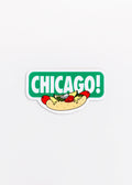 Chicago! Dog Sticker