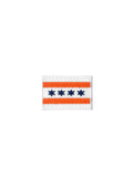 Chicago Flag Patch - Blue & Orange