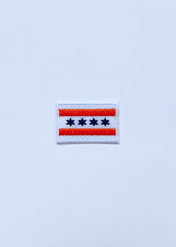 Chicago Flag Patch - Blue & Orange