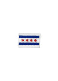 Chicago Flag Patch - Blue & Red