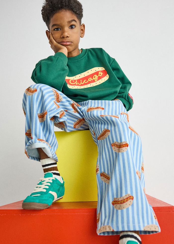 Chicago Hot Dog Oversized Sweatshirt