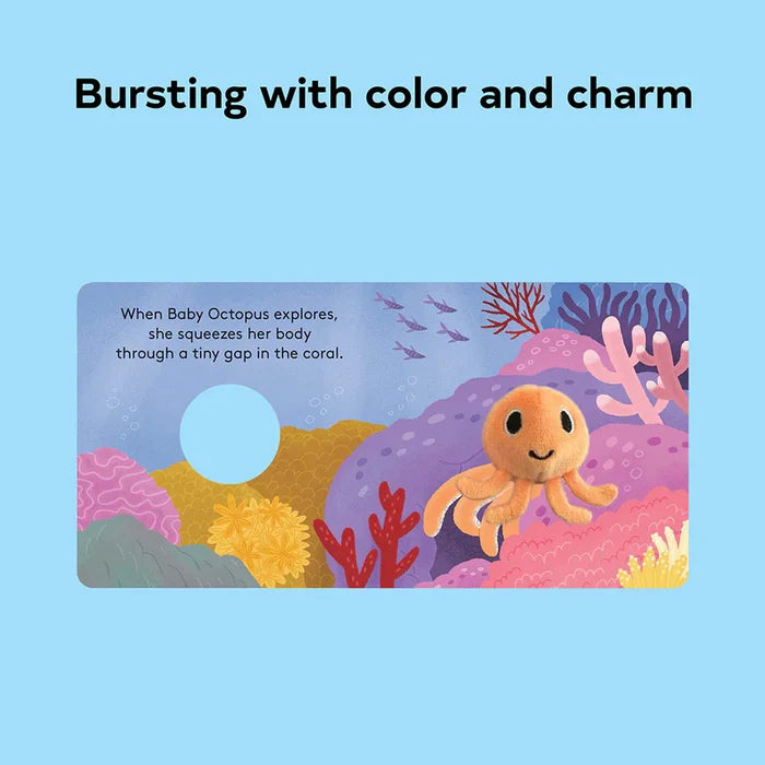 Chronicle Books - Finger Puppet Book - Baby Octopus