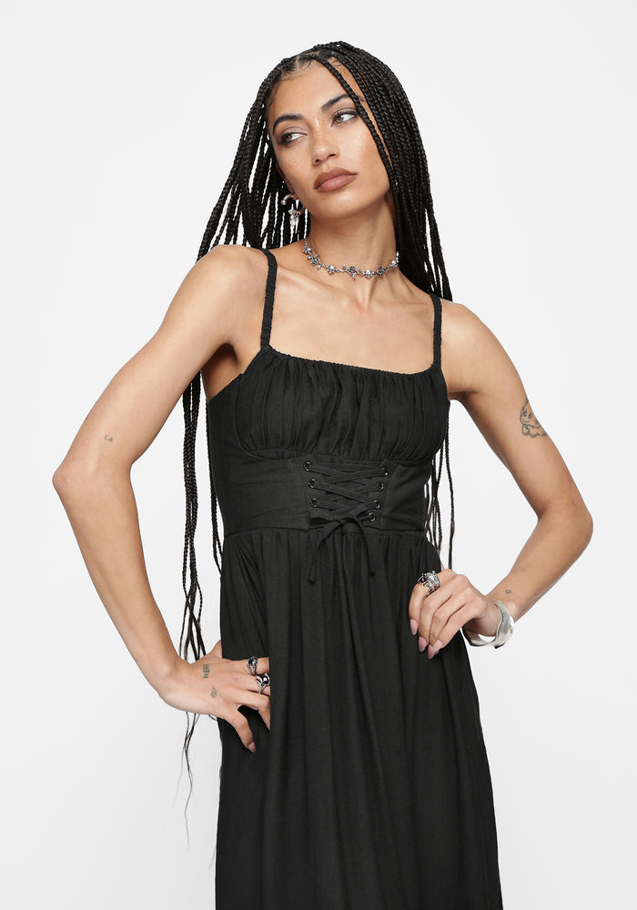 Cirissa Ruched Midaxi Dress