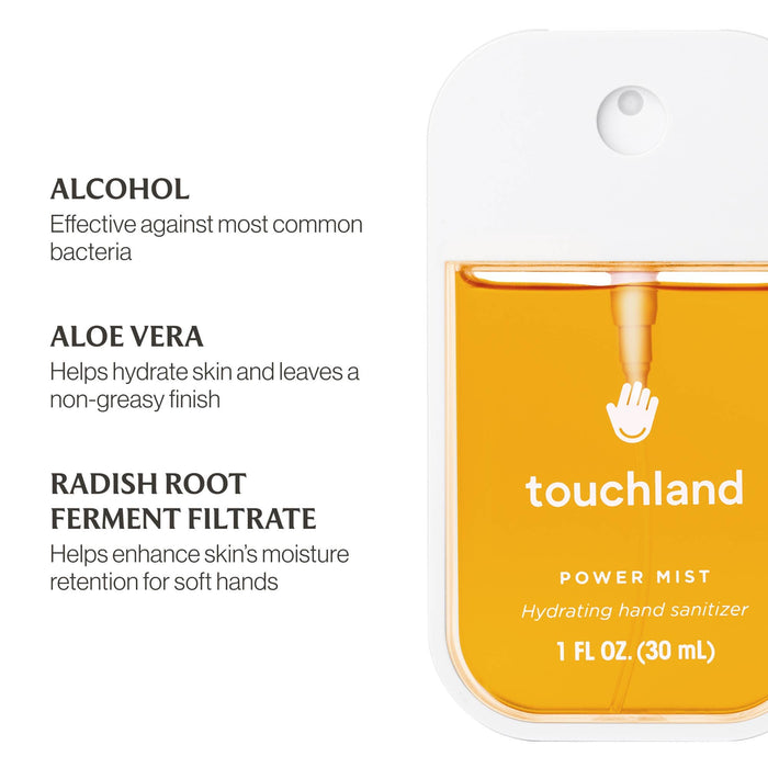 Citrus Grove Power Mist Hydrating Hand Sanitizer Touchland