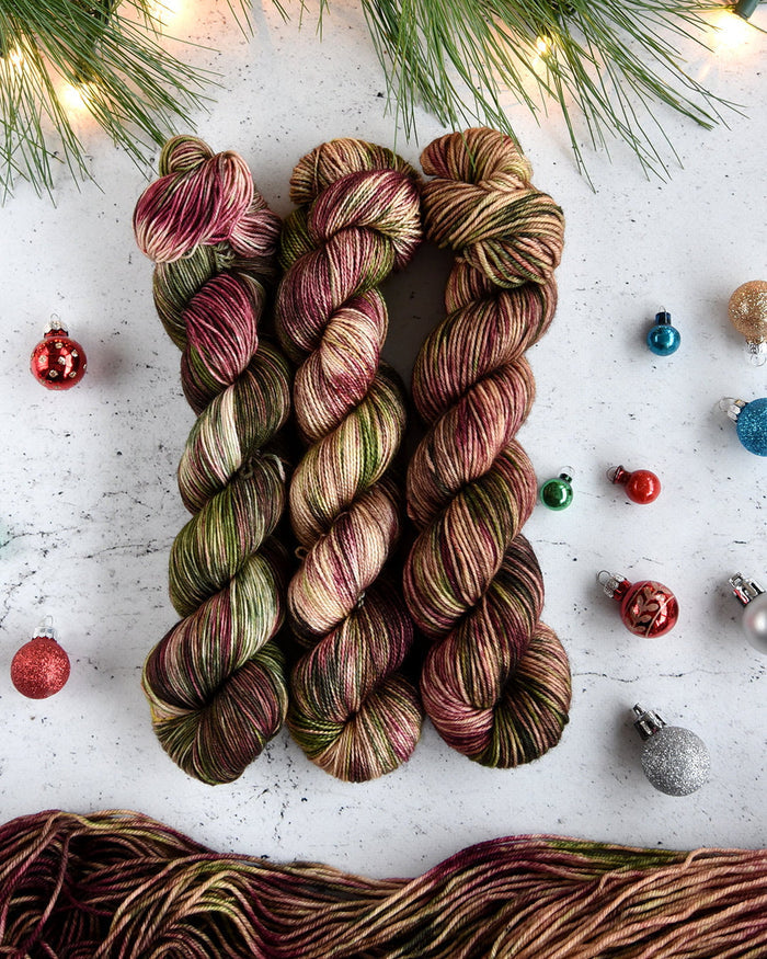 Destination Yarn fingering weight yarn Griswold Family Christmas