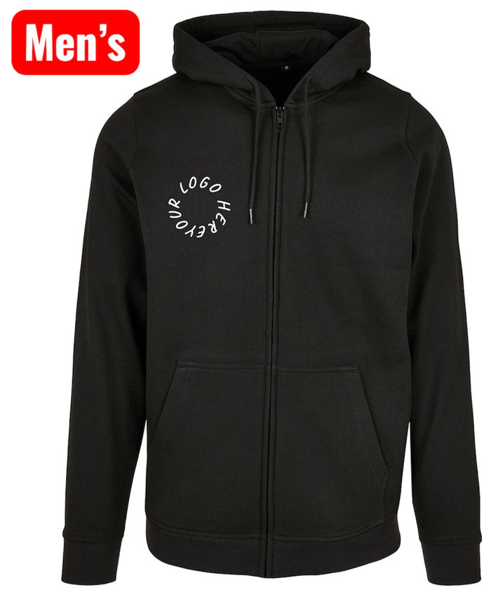 Claxton Creations GB -Customised Unisex Collection logo Zip Hoodie Claxton Creations GB
