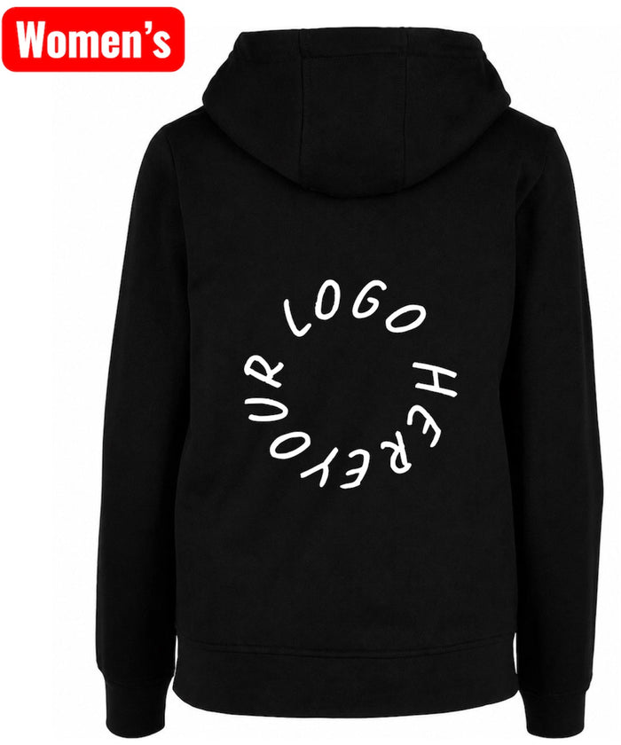 Claxton Creations GB -Customised Unisex Collection logo Zip Hoodie Claxton Creations GB