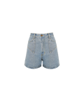 CLOVER DENIM SHORT STONEWASH