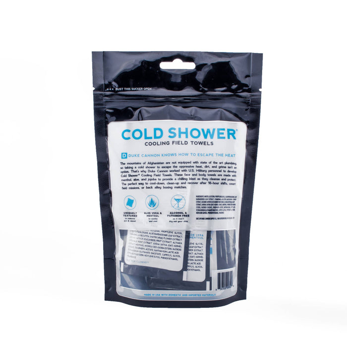 Cold Shower Cooling Field Towels - 15 Pack Duke Cannon