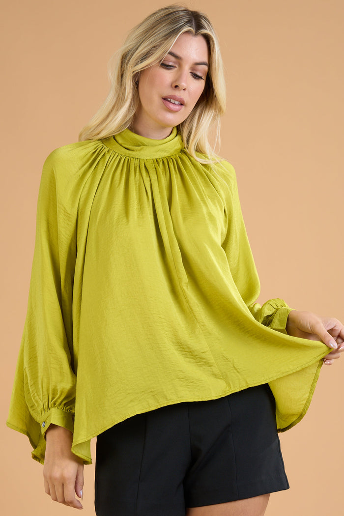Collar Cascade Blouse - SexyModest Boutique