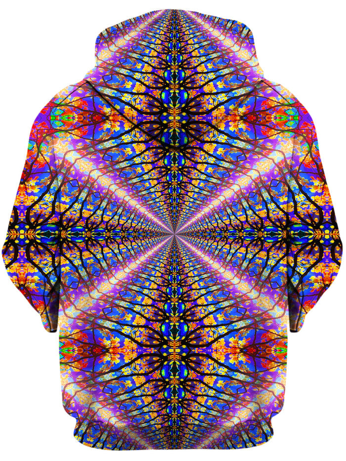Color Tunnel Unisex Zip-Up Hoodie Lucid Eye Studios Epic Hoodie