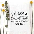 CONTROL FREAK - TEA TOWEL Wildwood Landing